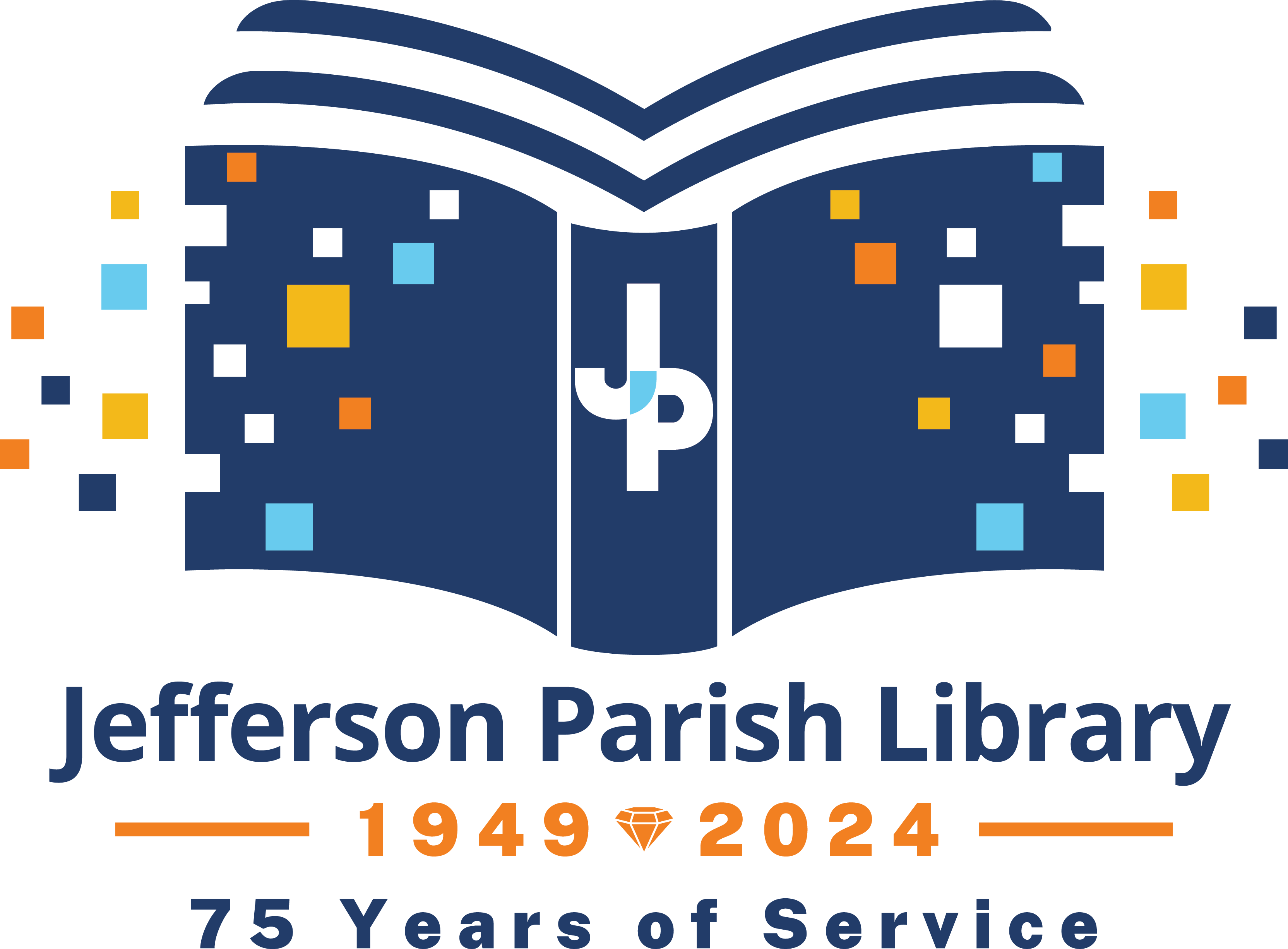 Homepage of Jefferson Parish Library