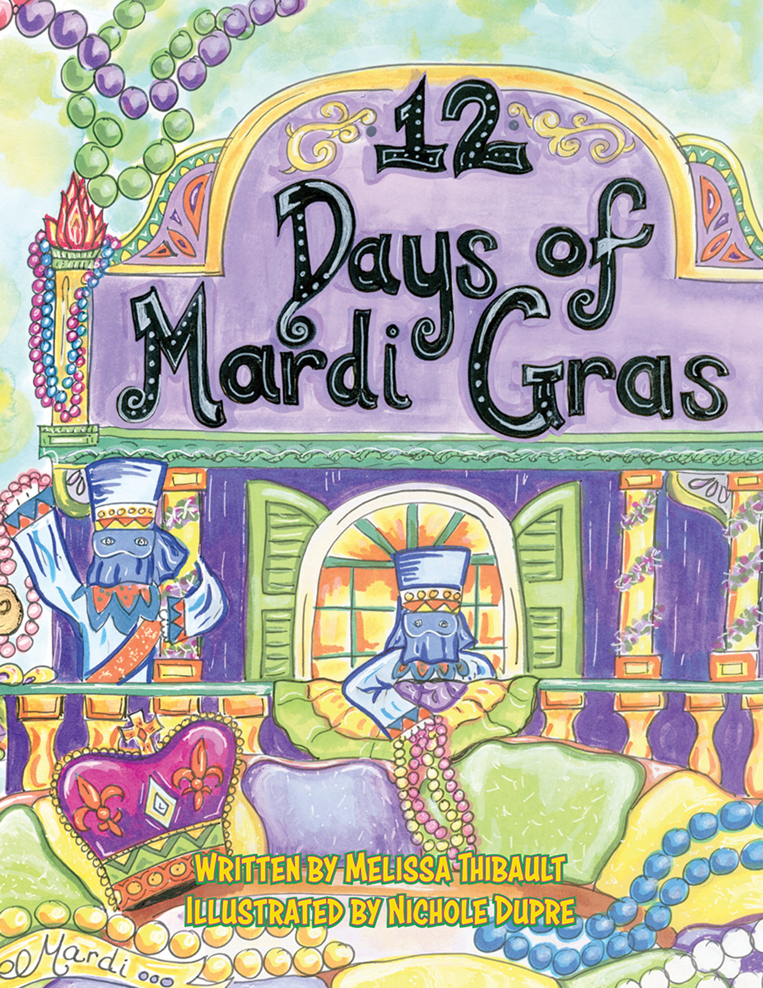 12 Days of Mardi Gras - Book Cover