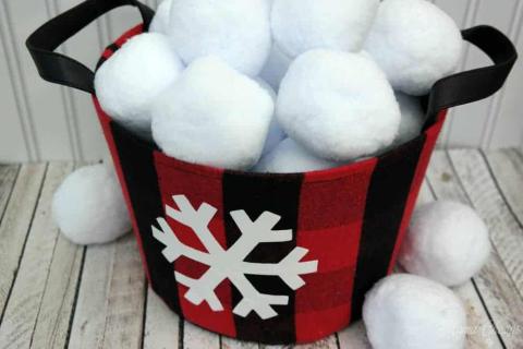 snowball craft and activity