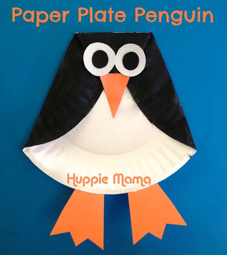 Come and make a paper plate penguin!