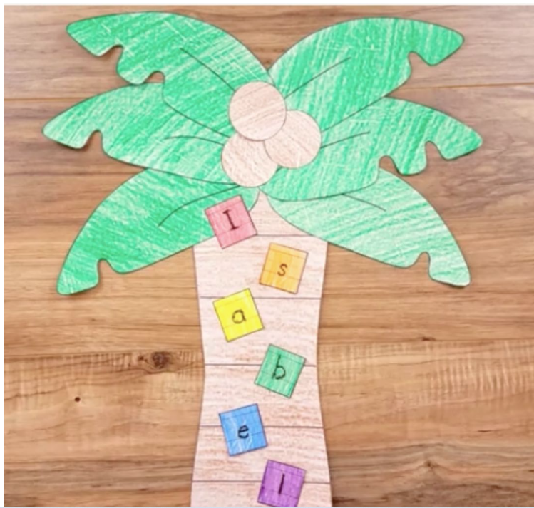 Palm tree craft