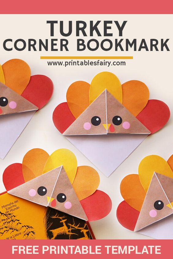 Turkey bookmark