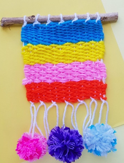 Yarn Art - Weaving 