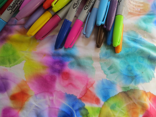 Sharpie Tie Dye T-Shirt
