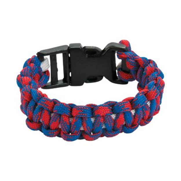Red, White, and Blue Paracord Bracelet