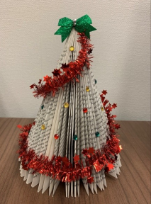 Folded Book Christmas Tree