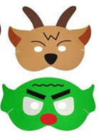 Goat and Troll Masks 