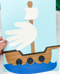 Handprint Boat Picture 