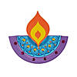 Diwali Candle Paper Plate Craft