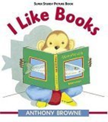 Cover for I Like Books by Anthony Browne