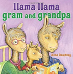 Cover for Llama Llama Gram and Grandpa
