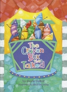Cover for The Crayon Box That Talked