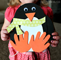 Handprint Penguin 