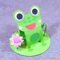 Frog on a Lily Pad Craft 
