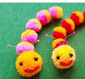 Pompom Caterpillars