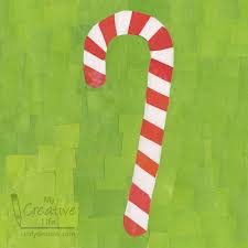 Candy cane craft