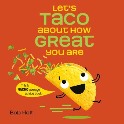 taco with smiley face running book cover image