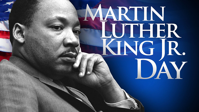 Martin Luther King Jr Day graphic