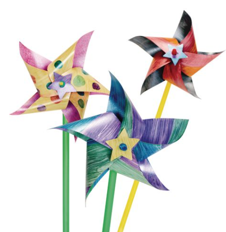 pinwheel windmills craft image