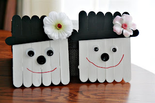 popsicle snowmen craft