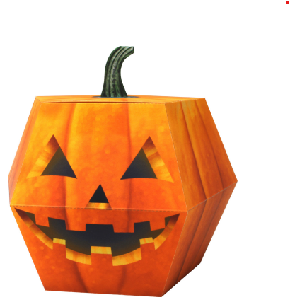 paper pumpkin craft image