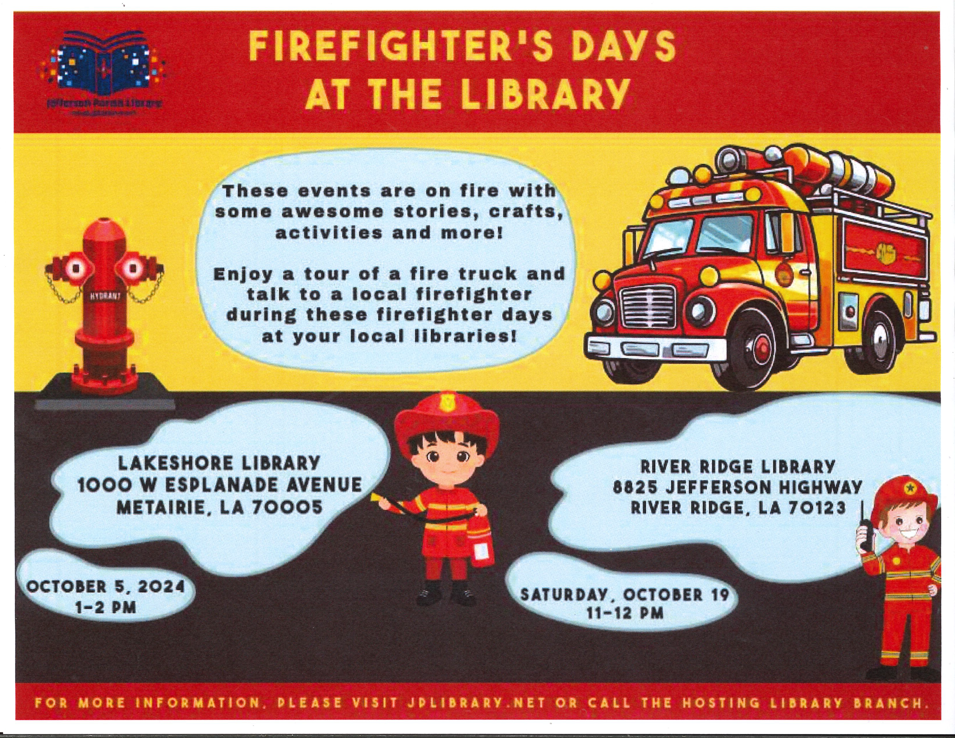 Firefighters day flyer