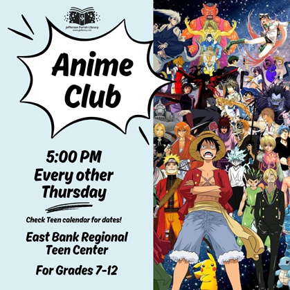 ebr teen anime club graphic