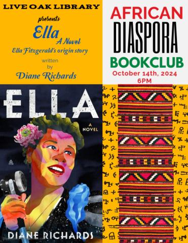 African Diaspora Book Club with cover of Ella: A Novel