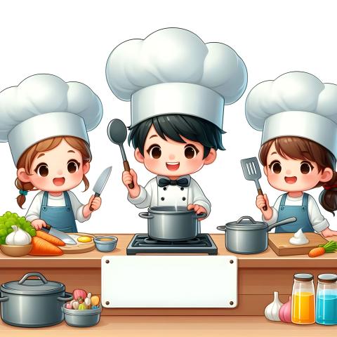 kids cooking