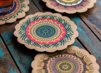 cardboard coasters