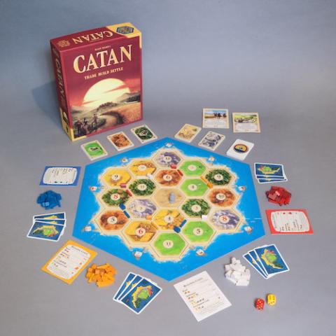 The Settlers of Catan game