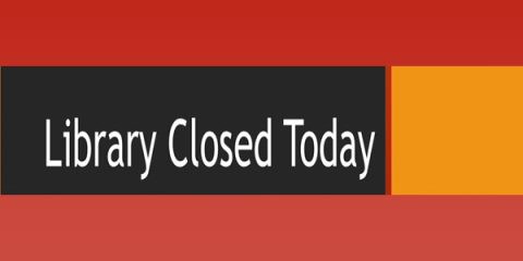 Library closed today