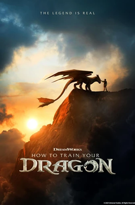 How to Train Your Dragon Movie Poster