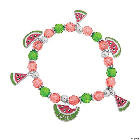 Watermelon Charm Bracelet