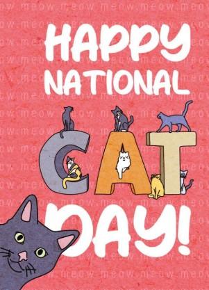 happy national cat day