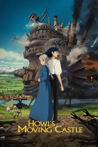 Poster for film Howl's Moving Castle