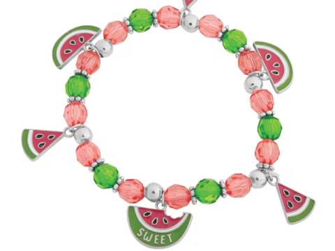 Watermelon Charm Bracelet
