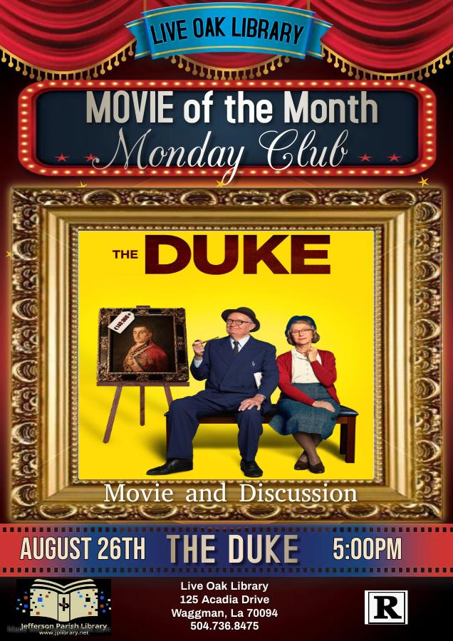 the duke poster graphic