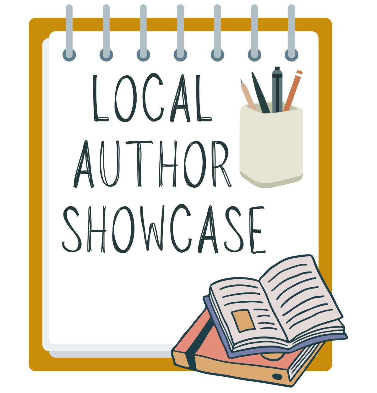 local author showcase graphic