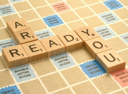 scrabble tiles and board image