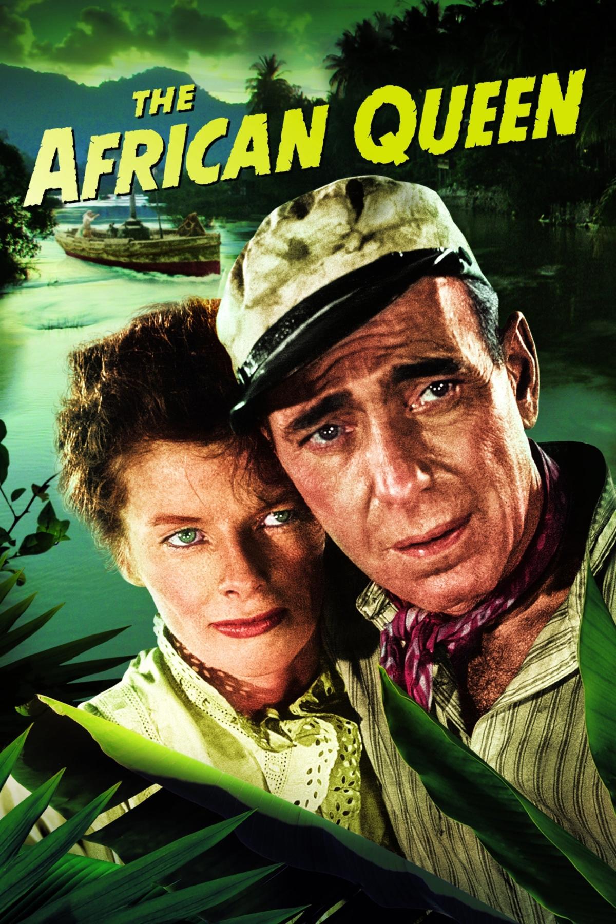 the african queen movie poster