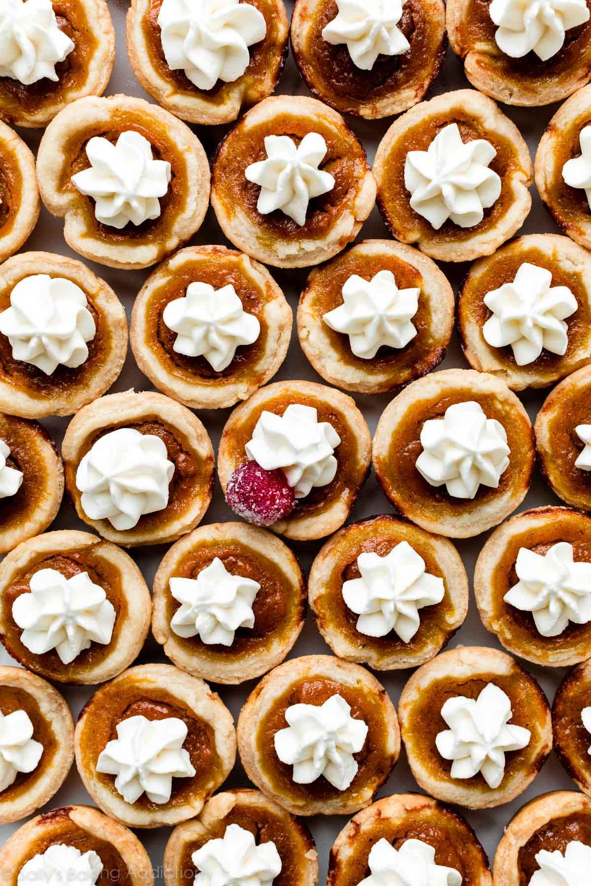 Mini Pumpkin Pies