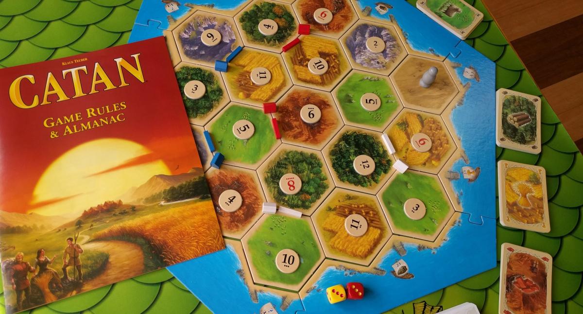 Settlers of Catan board game