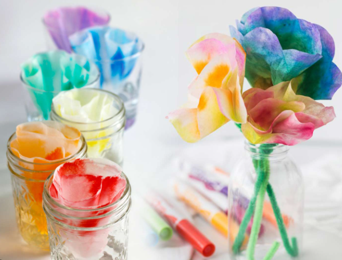 Coffee Filter Flowers