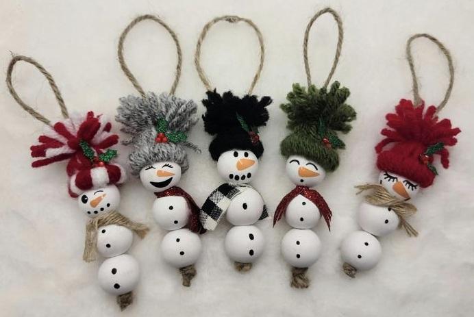 Snowman Ball Ornaments