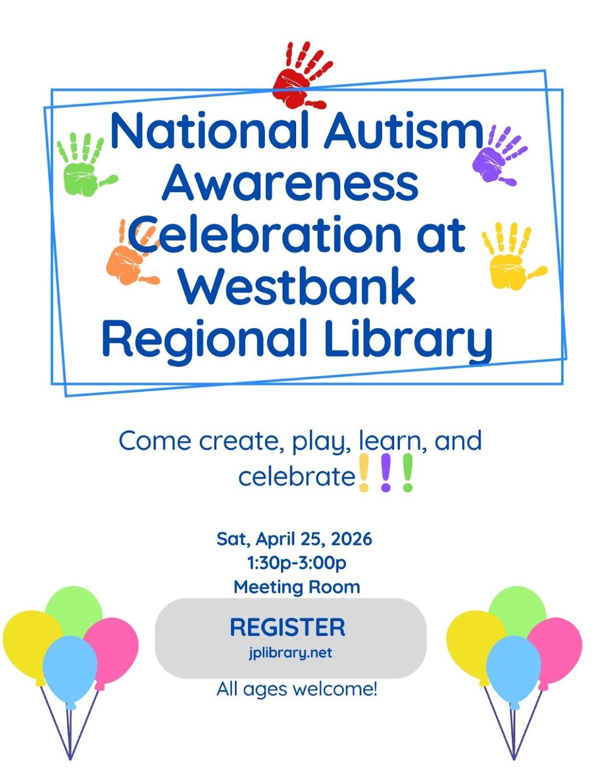 The flier advertising the event along with date and times.