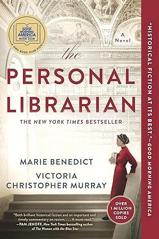 The Personal Librarian is the book club read for April. 
