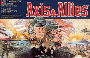 Axis & Allies board game cover.
