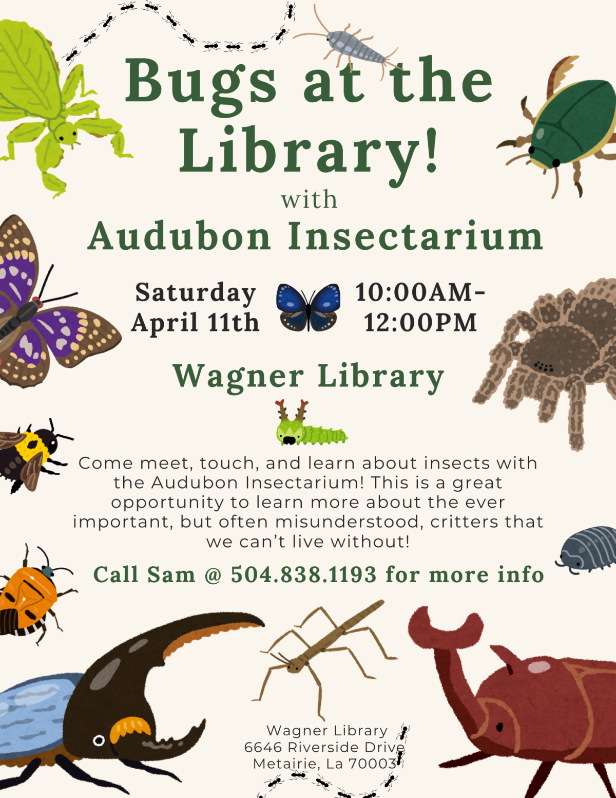 Bugs at the Library!